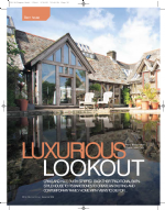 LUXURIOUS LOOKOUT - SELF BUILD AND DESIGN