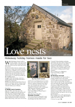Love nests - hideaway holiday home made for two