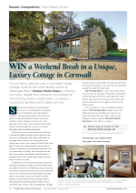 WIN a Weekend Break in a Unique, Luxury Cottage in Cornwall