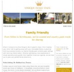 FAMILY FRIENDLY HOLIDAYS