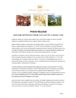 ANTIQUE APPRECIATION IN THE LAP OF CLASSIC CHIC