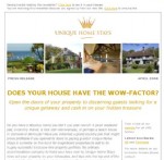 DOES YOUR HOUSE HAVE THE WOW-FACTOR?