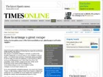 How to arrange a great escape