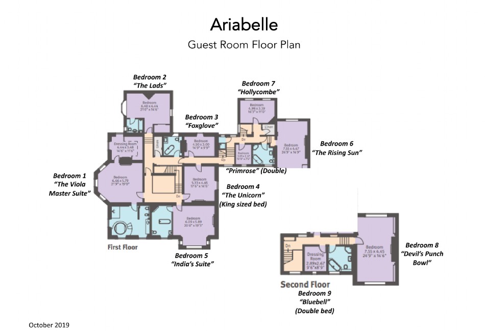 Floor plan of Ariabelle