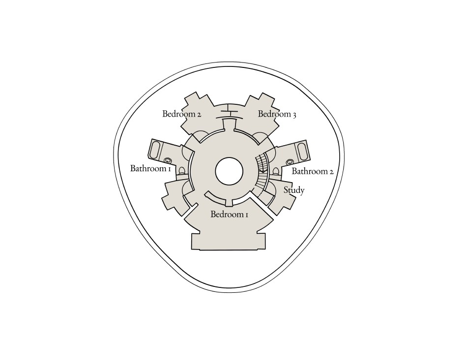 Floor plan of Found Tower