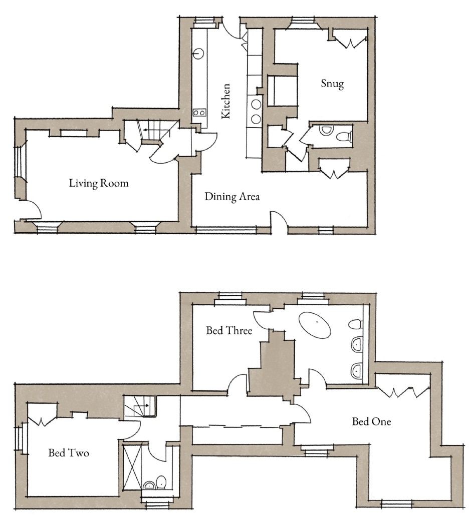 Floor plan of Penny Black