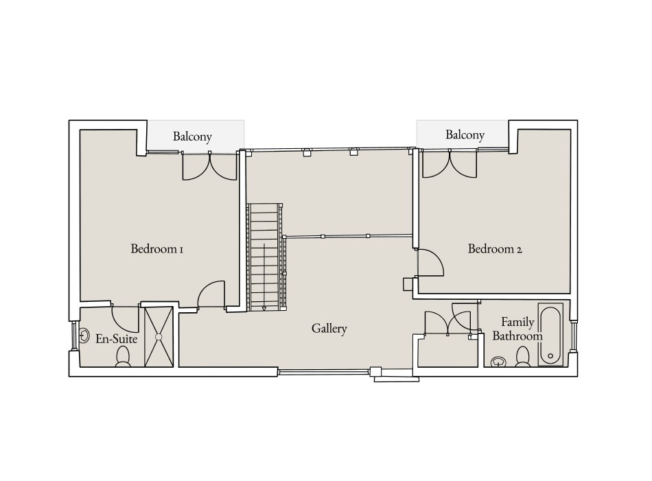 Floor plan of Raffia