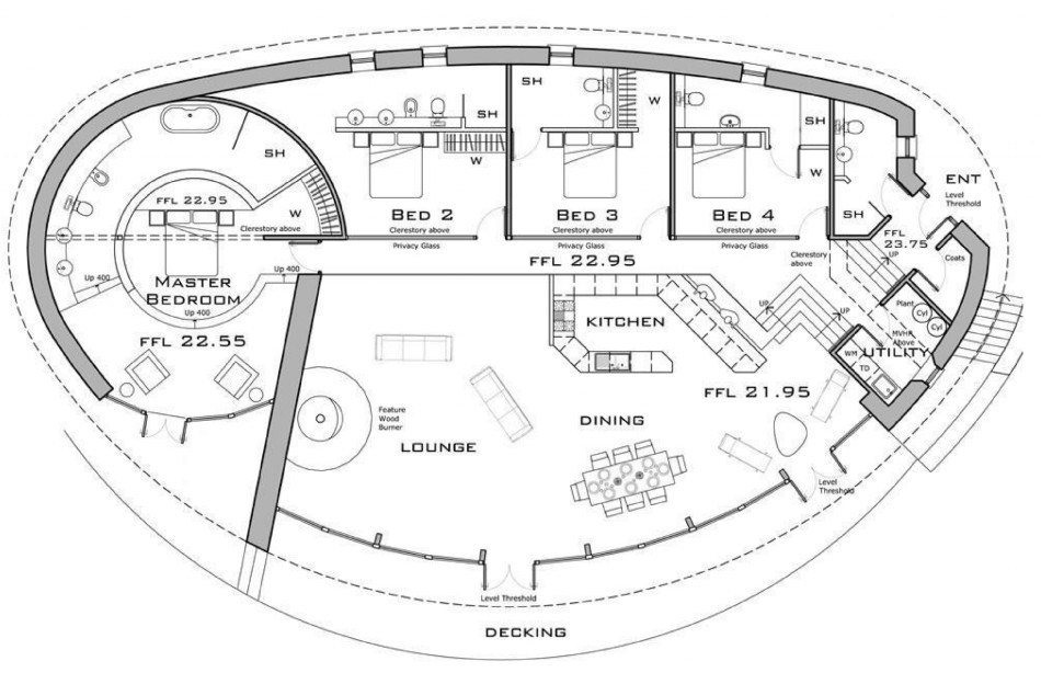 Floor plan of Serpentine