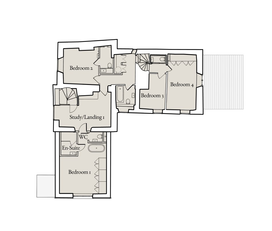 Floor plan of The Knapp