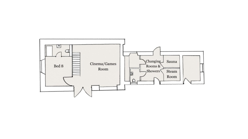 Pool House Ground Floor